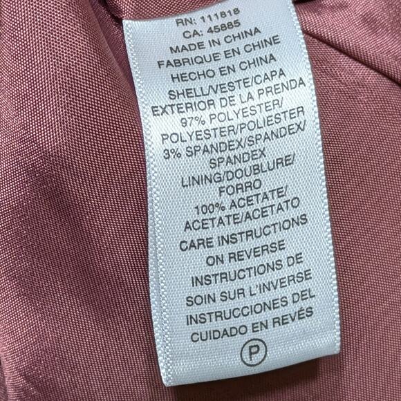 NWT Michael Kors Sheath Dress Purple Animal Print Knee Length Women’s Sz 8 - Picture 13 of 16